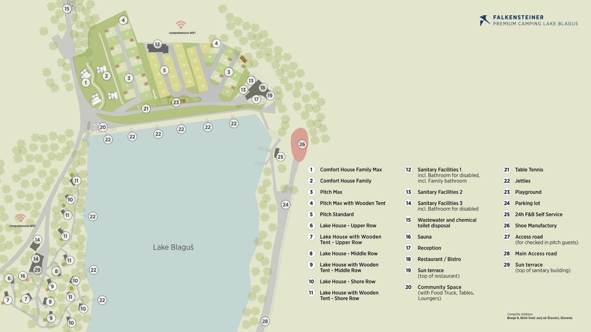 Falkensteiner Premium Camping Lake Blagus Sveti Jurij ob Scavnici 外观 照片